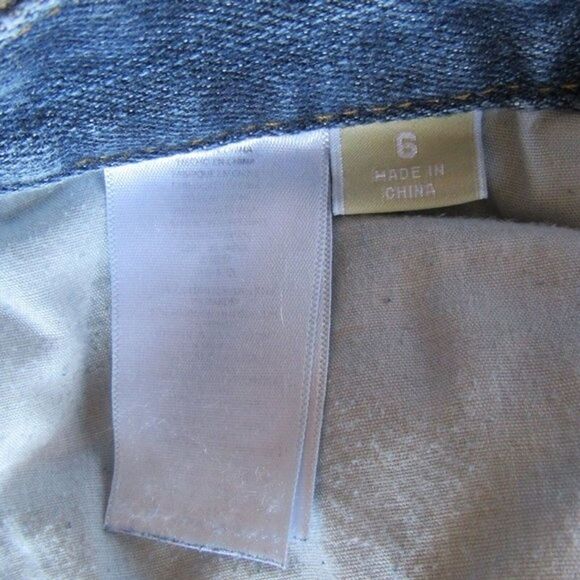 Michael Kors Women's Size 6 Boot Cut Jeans Dark Wash Denim Classic Minimalist - Picture 9 of 15
